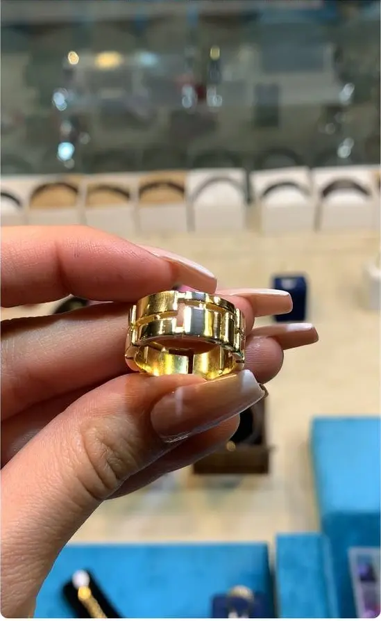 R GOLD COCO انگشتر طلا