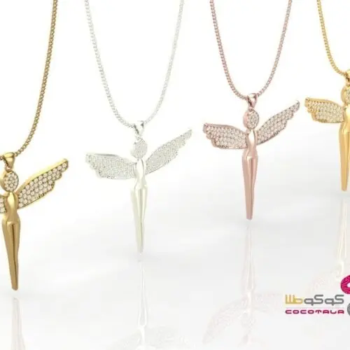 پلاک زنانه طلا