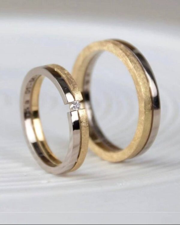 حلقه ازدواج طلا