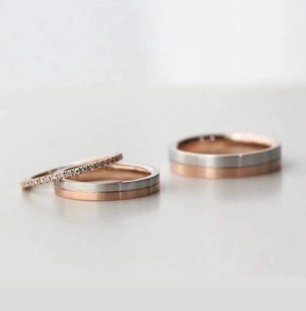 ست حلقه ازدواج طلا