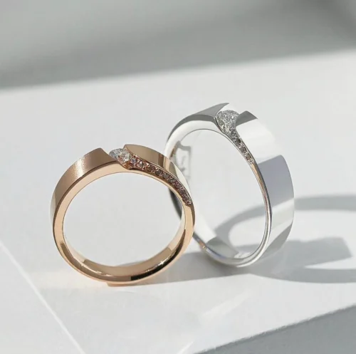 ست حلقه ازدواج طلا