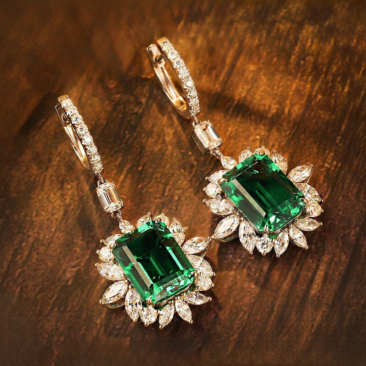 E GOLD COCO photo 5870613286360301906 y - گوشواره طلا دالیا