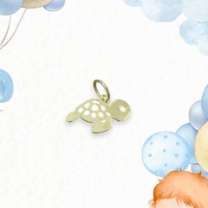 پلاک طلا بچگانه