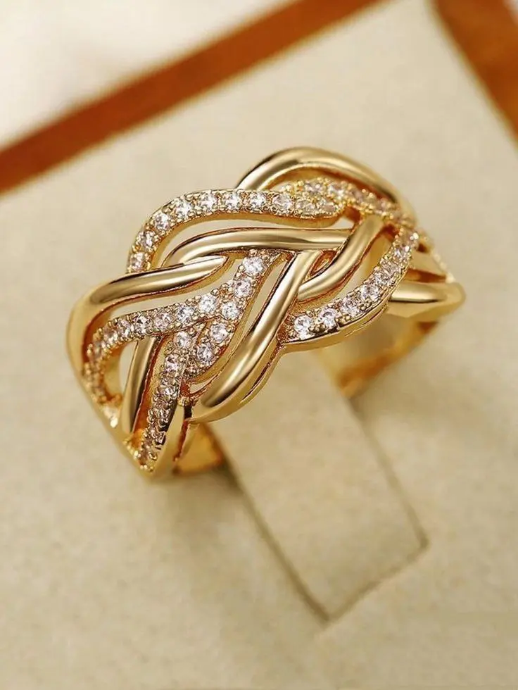 R GOLD COCO انگشتر طلا