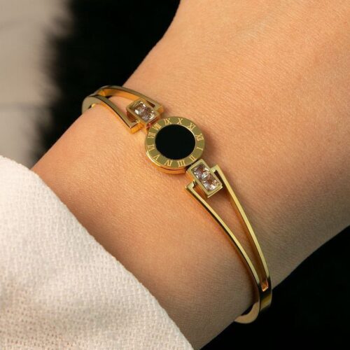 دستبند النگویی طلا