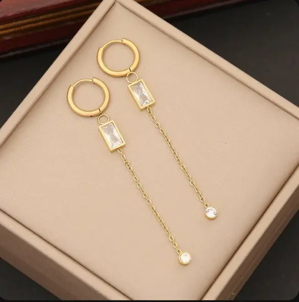 E GOLD COCO گوشواره توپر طلا