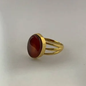 انگشتر طلا عقیق