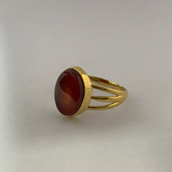 انگشتر طلا عقیق